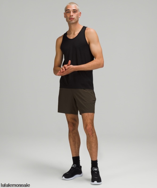 Lululemon Deutschland DELULU845 | Dark Olive Pace Breaker Linerless Short 7